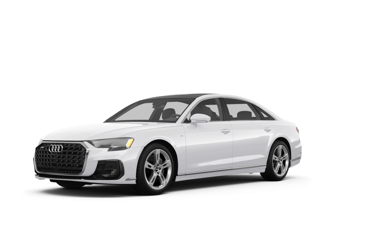 Audi A8 L 2026 lease deal in NYC — front view