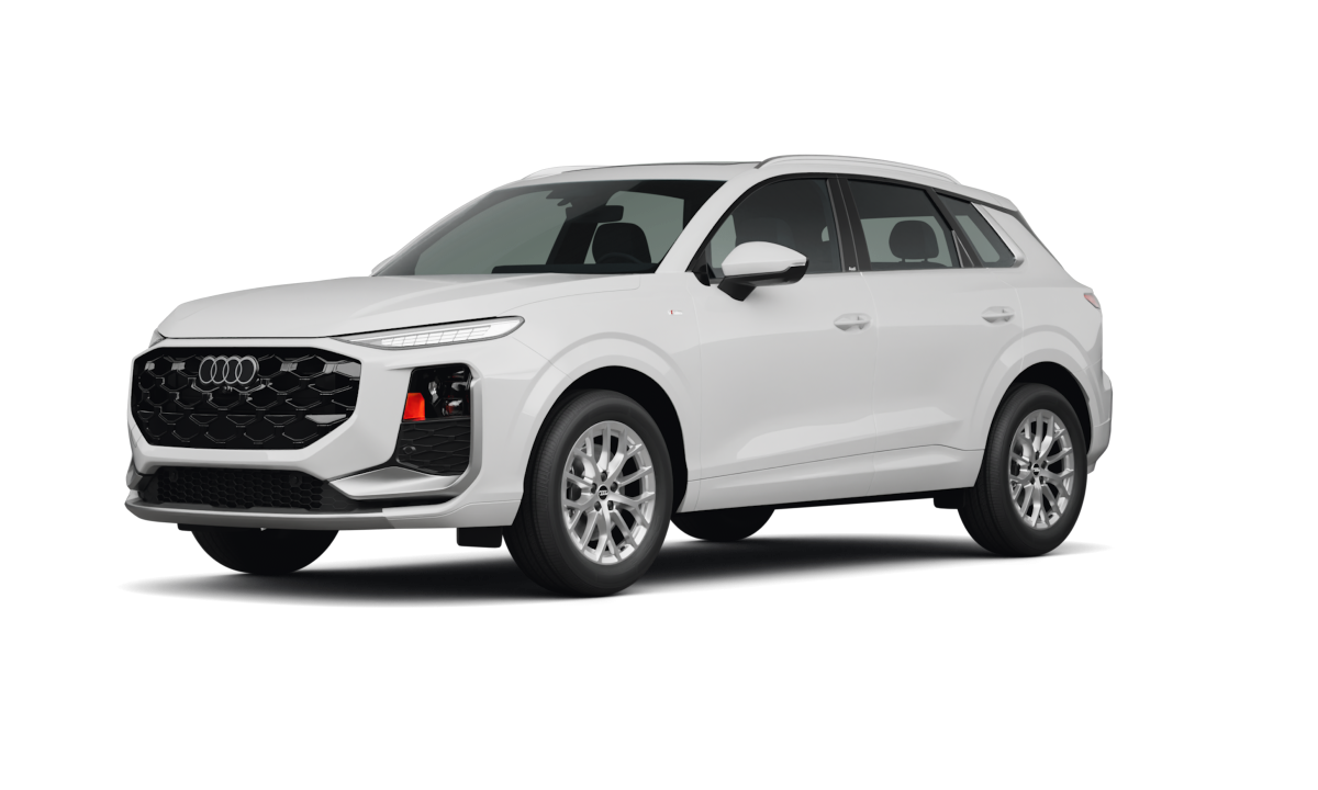 Audi Q3 2026 lease deal in NYC — front view
