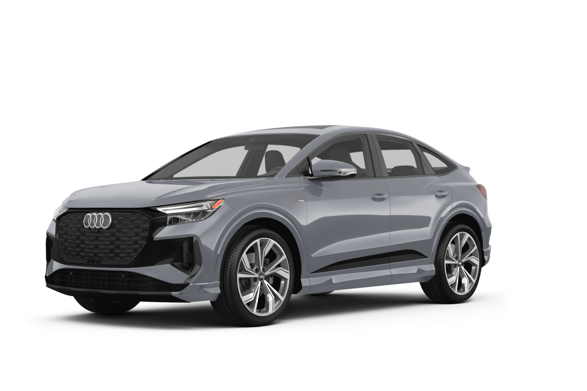 Audi Q4 e-tron 2026 lease deal in NYC — front view