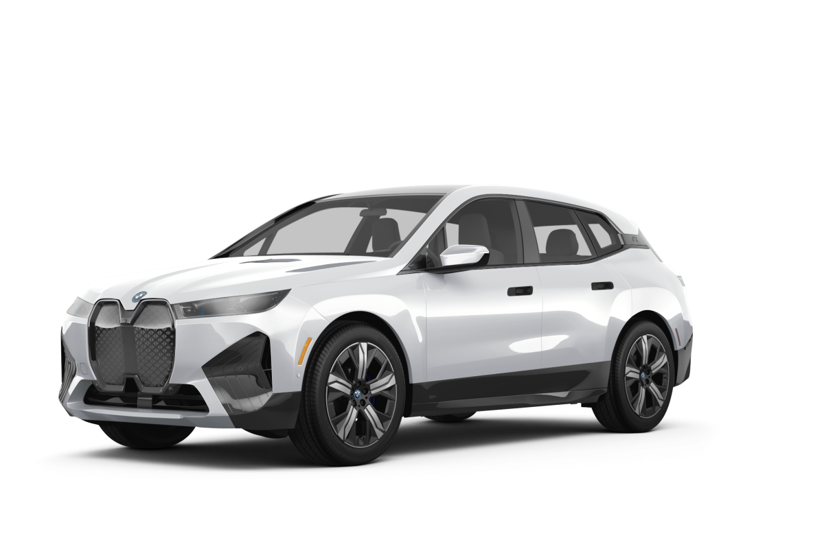 BMW iX 2026 lease deal in NYC — front view