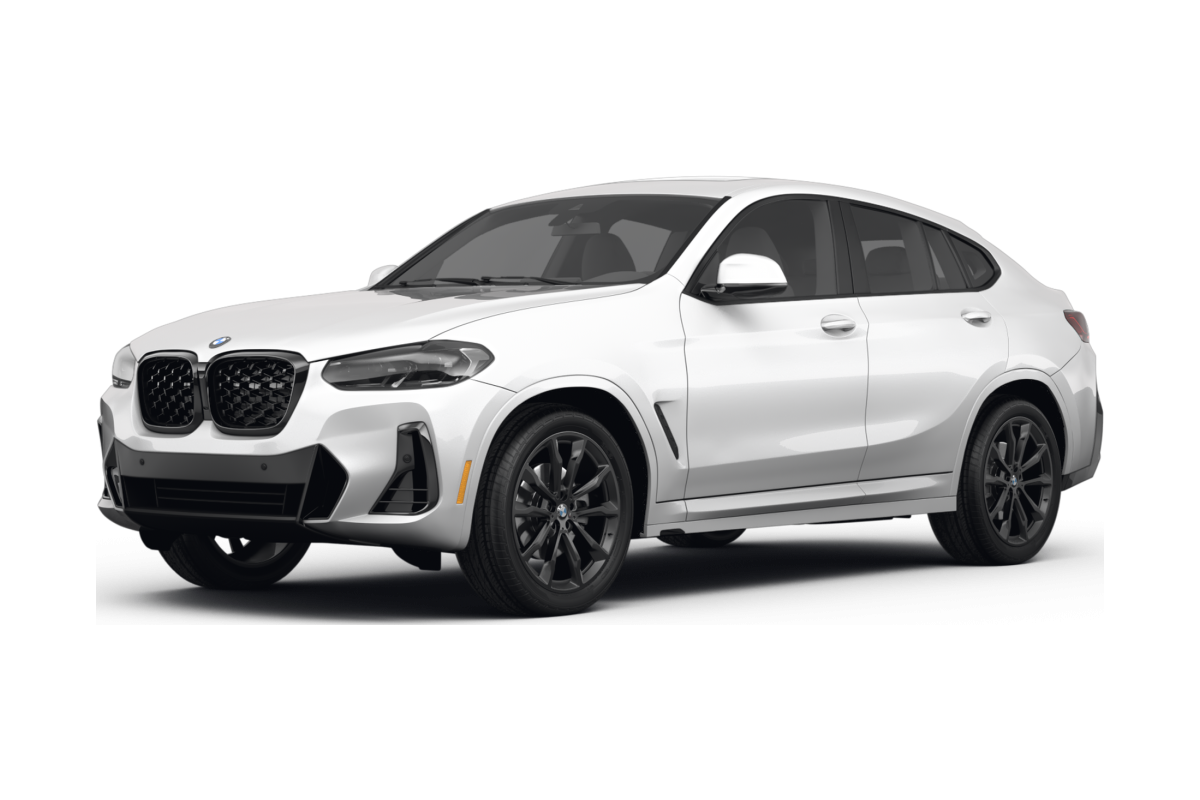 BMW X4 2025 lease deal in NYC — front view