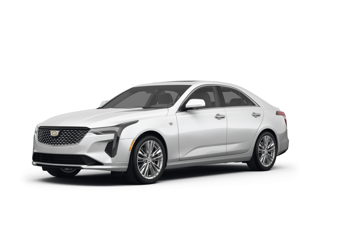 Cadillac CT4 2026 lease deal in NYC — front view