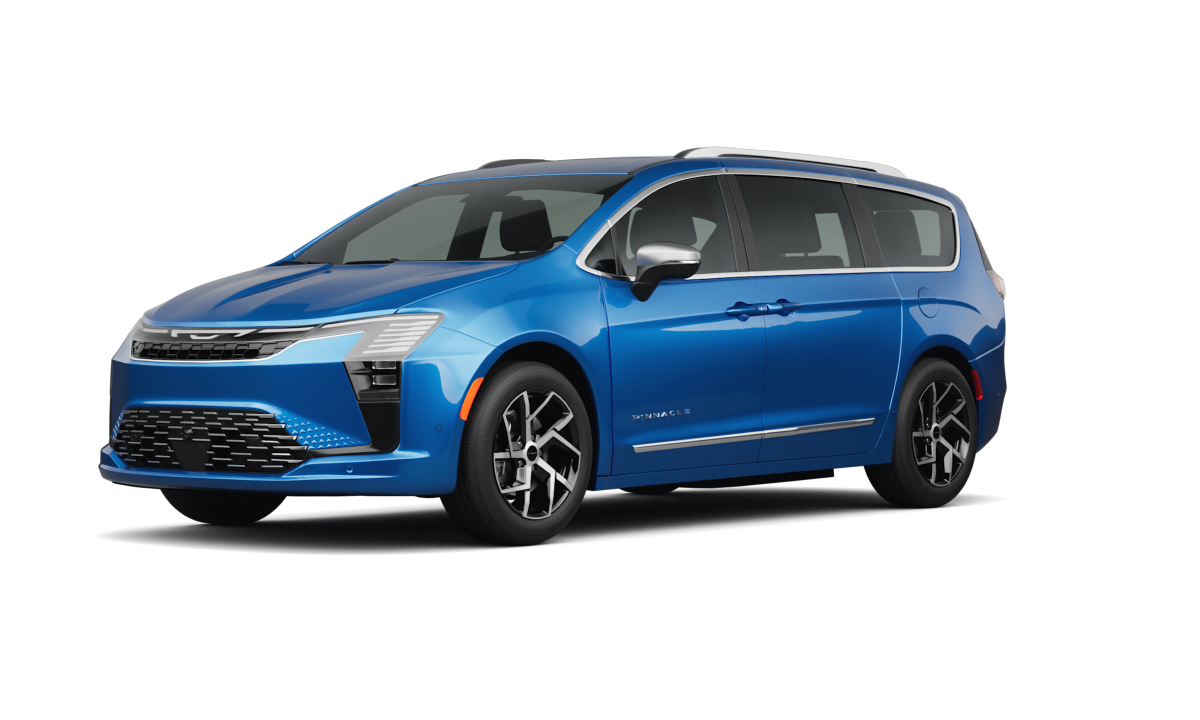 Chrysler Pacifica 2027 lease deal in NYC — front view