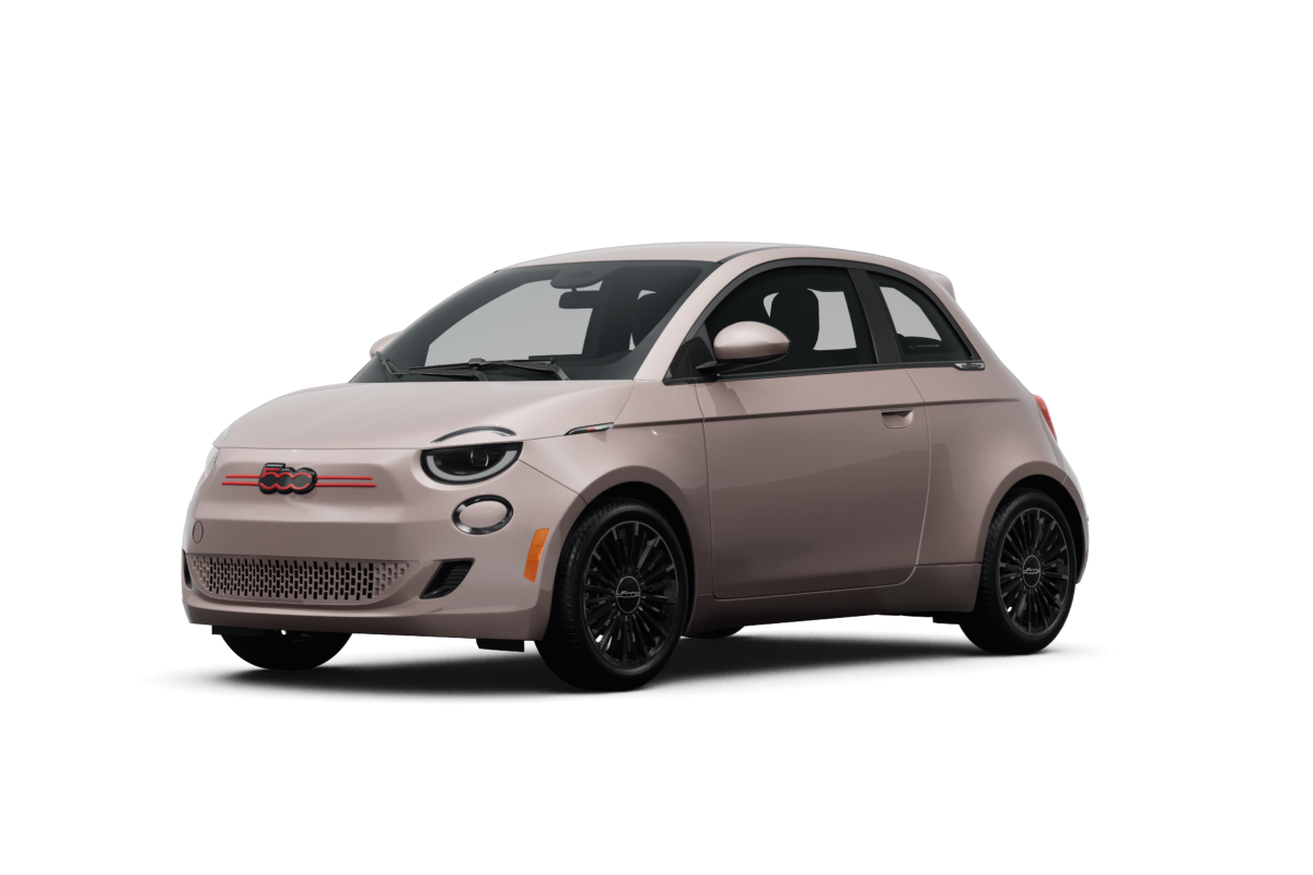 FIAT 500e 2024 lease deal in NYC — front view