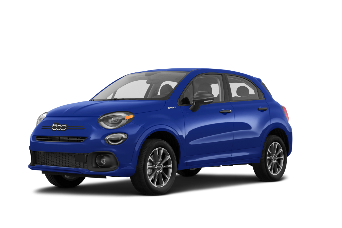 FIAT 500X 2023 lease deal in NYC — front view