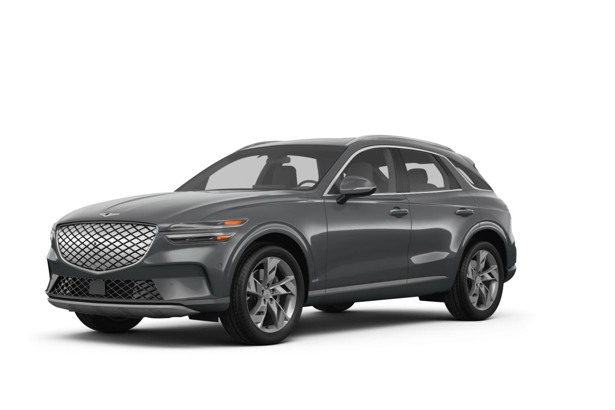 Genesis Electrified GV70 2026 lease deal in NYC — front view