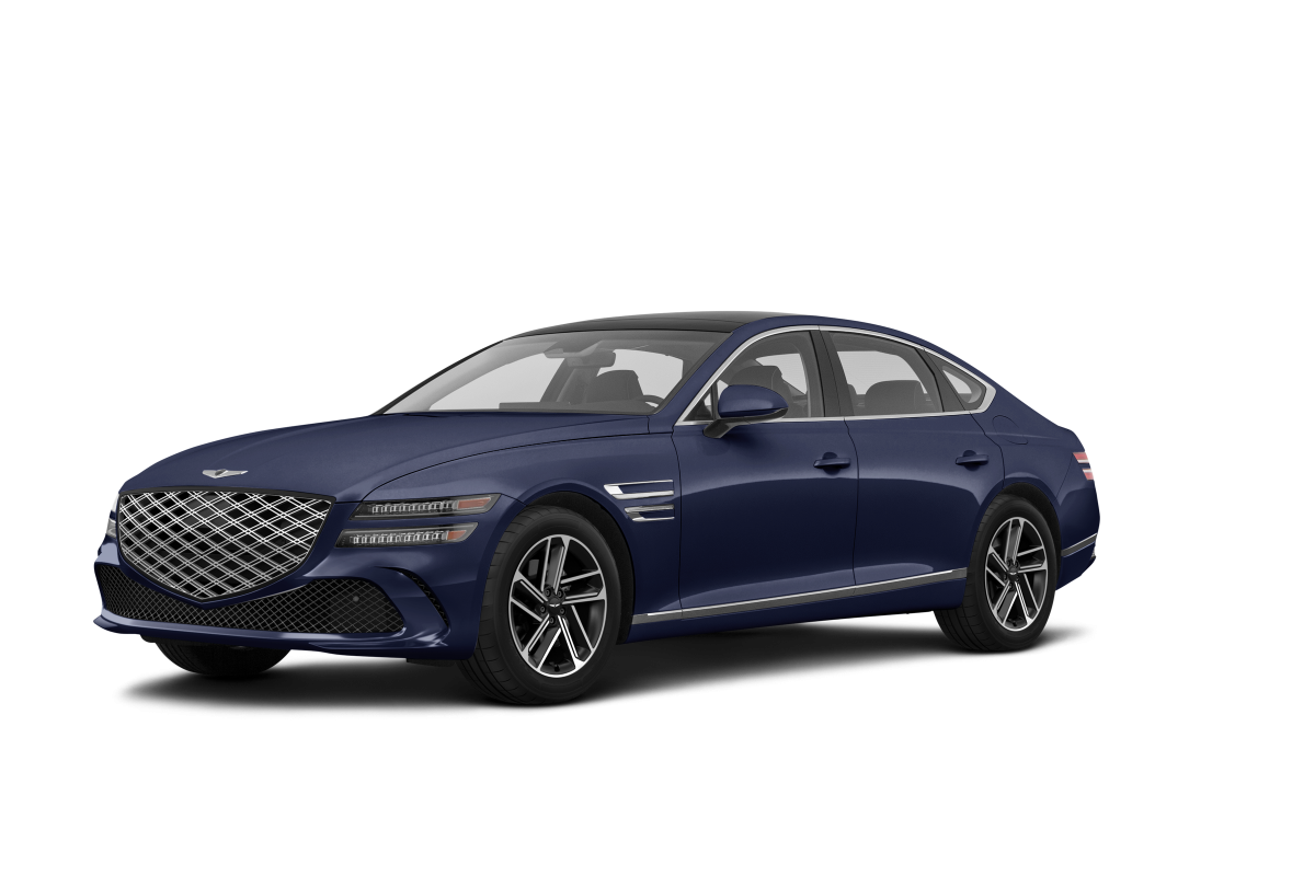 Genesis G80 2026 lease deal in NYC — front view