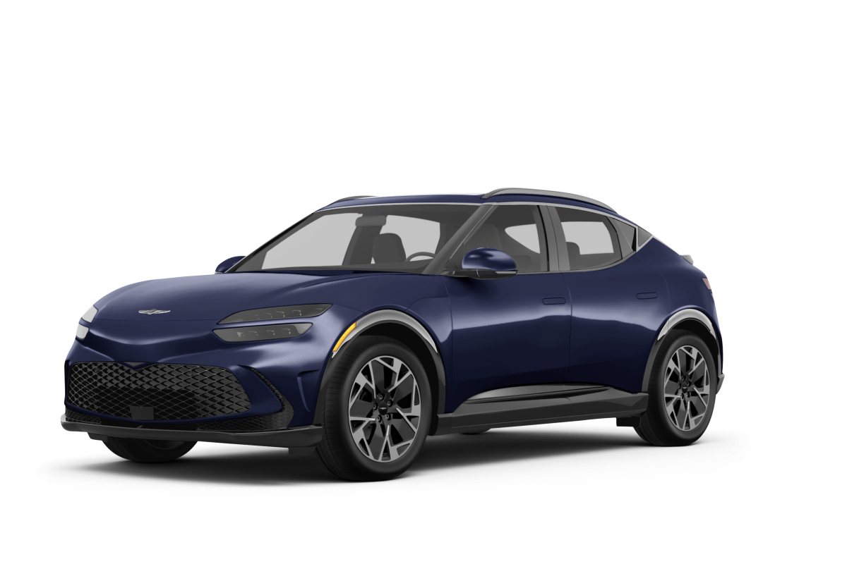 Genesis GV60 2026 lease deal in NYC — front view