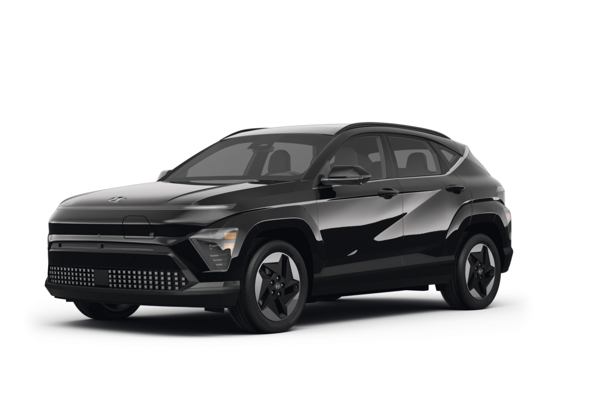 Hyundai Kona Electric 2025 lease deal in NYC — front view