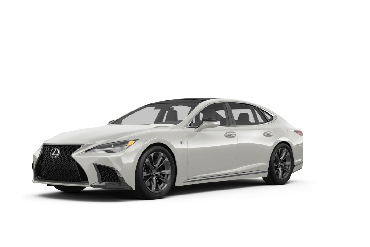 Lexus LS 500 2025 lease deal in NYC — front view
