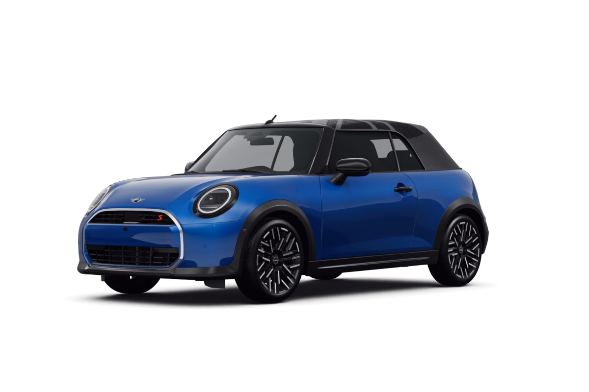 MINI Convertible 2026 lease deal in NYC — front view
