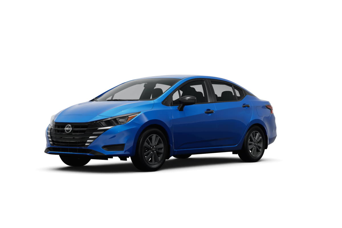Nissan Versa 2025 lease deal in NYC — front view