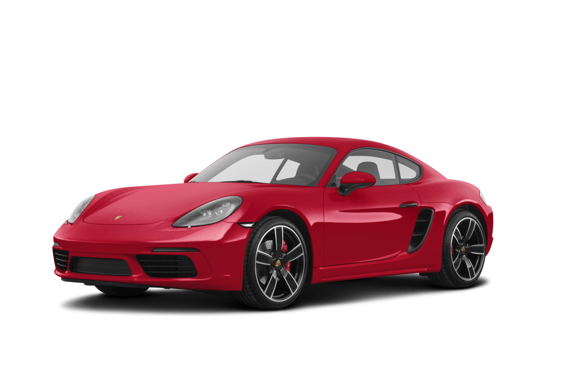 Porsche 718 Cayman 2025 lease deal in NYC — front view
