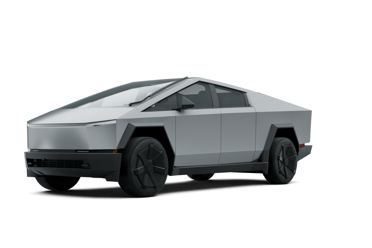 Tesla Cybertruck 2027 lease deal in NYC — front view