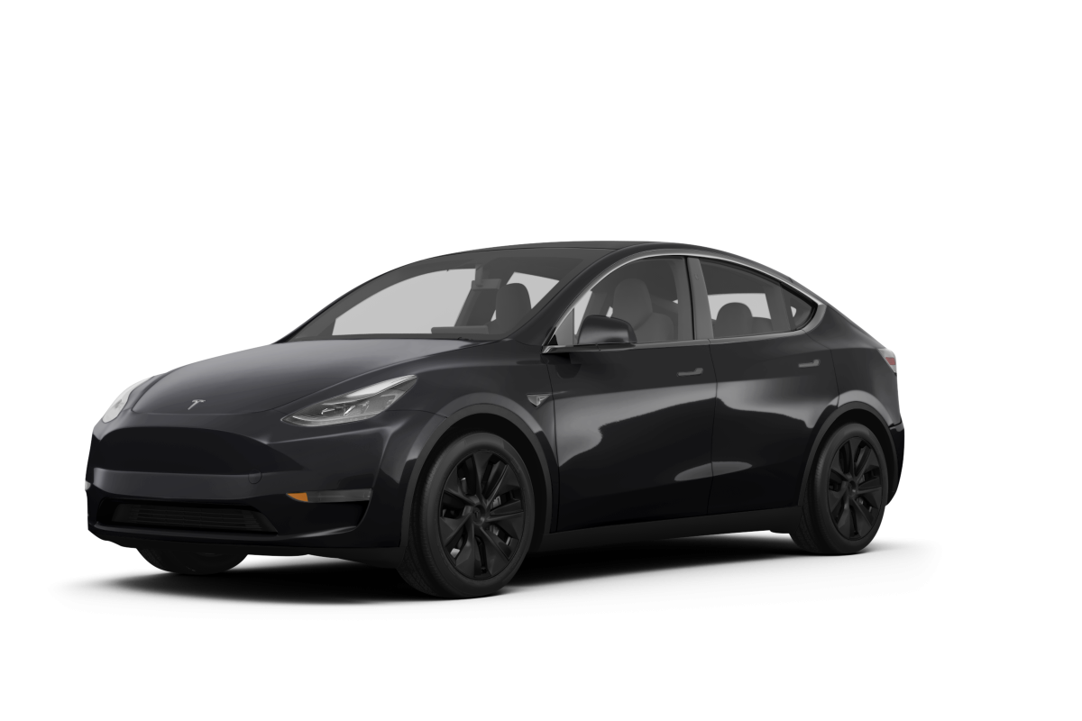 Tesla Model Y 2026 lease deal in NYC — front view