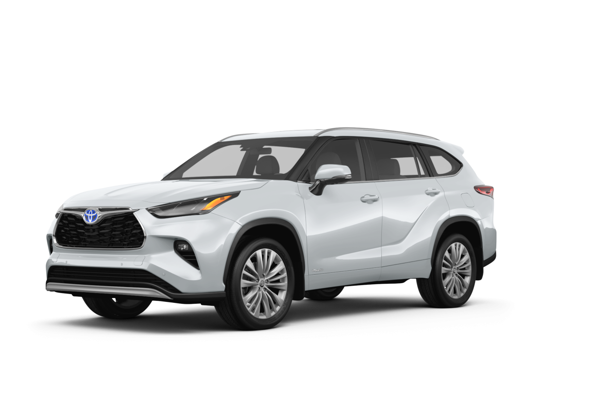 Toyota Highlander Hybrid 2026 lease deal in NYC — front view