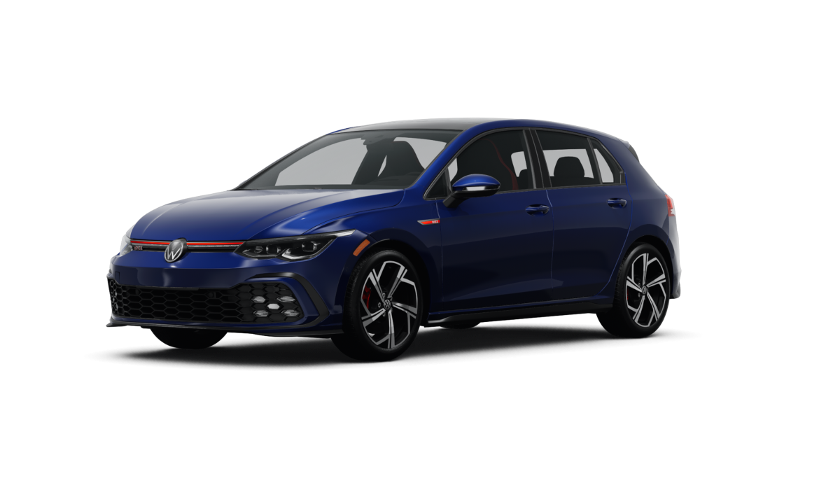 Volkswagen Golf GTI 2026 lease deal in NYC — front view
